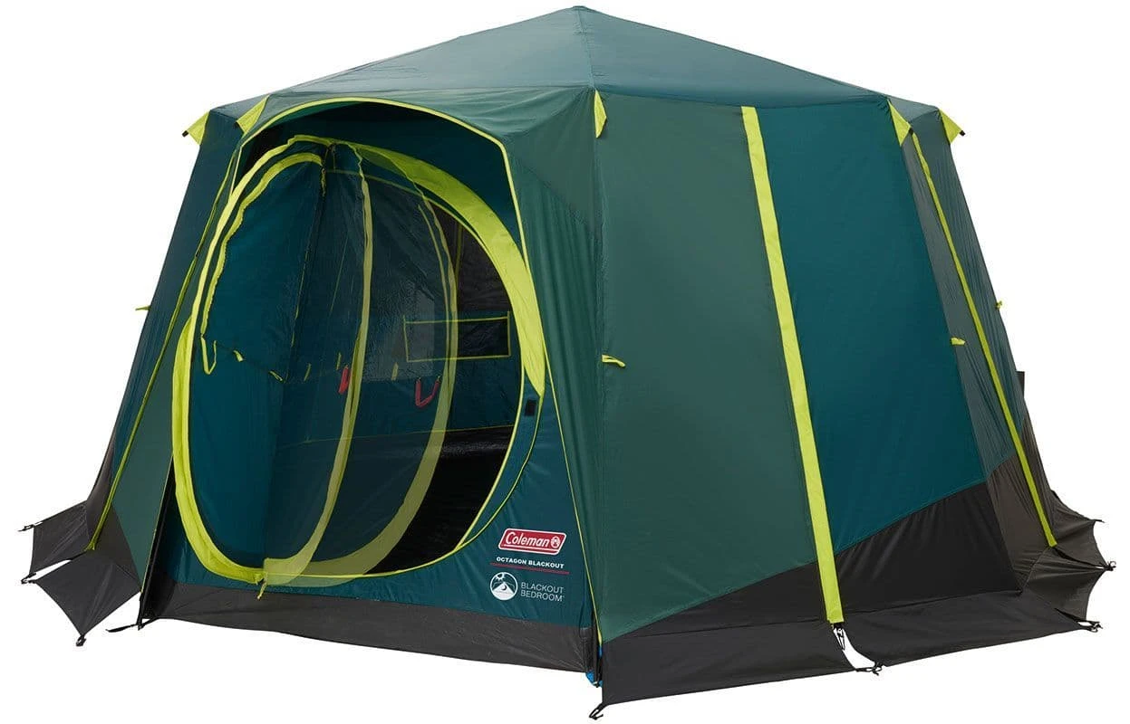 Coleman Octagon Blackout 8 Man Camping Tent 1 Coleman Octagon Blackout 8 Man Camping Tent