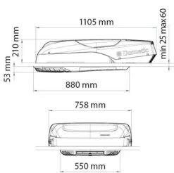 Dometic FreshLight 2200 Air Conditioner & Rooflight -Best Camping Equipment dometic freshlight 2200 air conditioner rooflight 4 1062 p