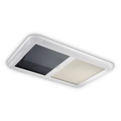 Dometic Heki 2 De Luxe With Integrated Lights & Blind -Best Camping Equipment dometic heki 2 deluxe rooflight vent with 12v lights 3 1207 p
