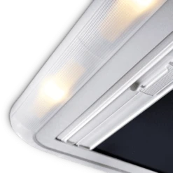 Dometic Heki 2 De Luxe With Integrated Lights & Blind -Best Camping Equipment dometic heki 2 deluxe rooflight vent with 12v lights 5 1207 p