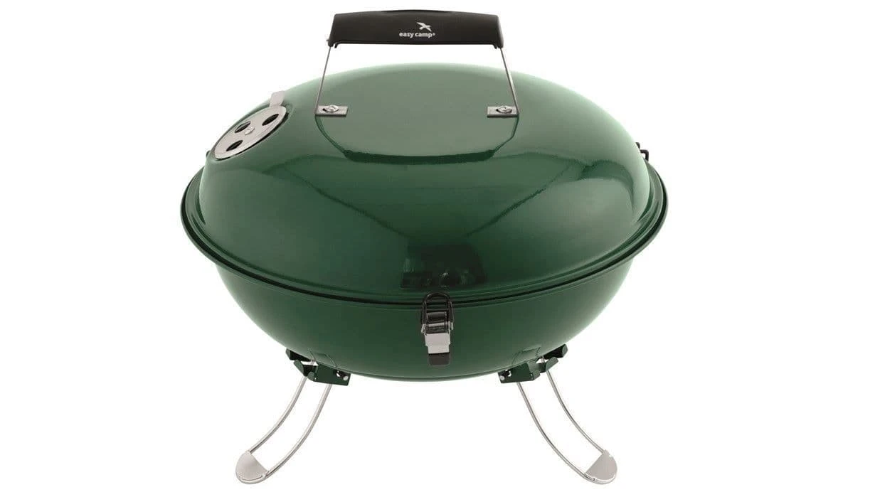 Easy Camp Adventure Grill Charcoal BBQ Green 1 Easy Camp Adventure Grill Charcoal BBQ Green