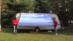 Fiamma Black Caravanstore 310 XL Caravan Awning Grey Fabric -Best Camping Equipment fiamma black caravanstore 310 xl caravan awning grey fabric 4 41260 p