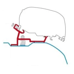 Fiamma Ducato/Boxer (H2-L2 & L3) 2006 On F80S Awning Kit