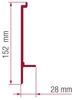 Fiamma F45 Awning Adapter Kit - Adapter T