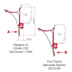 Fiamma Kit Van - F45