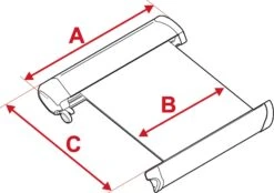 Fiamma F45L Motorhome Awning - Titanium Case 8 Fiamma F45L Motorhome Awning - Titanium Case -Best Camping Equipment fiamma f45l motorhome awning titanium case colours royal blue colours model f45l 550 4 14382 p