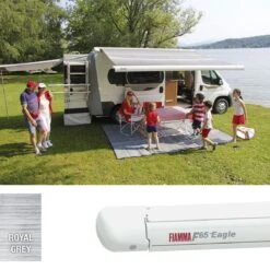 Fiamma F65 Eagle Ducato 369 12v Electric Awning Polar White