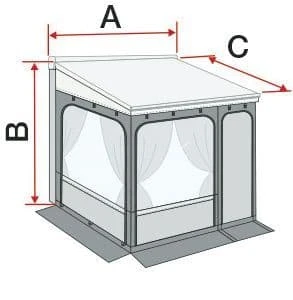 Fiamma F80 Privacy Room 425 Ducato H2 2006 On 4 Fiamma F80 Privacy Room 425 Ducato H2 2006 On - Image 4
