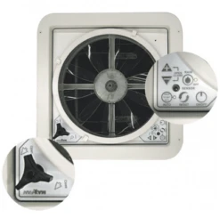 Maxxair Maxxfan Deluxe Roof Vent Fan With Remote Control 350 X 350mm 9 Maxxair Maxxfan Deluxe Roof Vent Fan With Remote Control 350 X 350mm -Best Camping Equipment maxxair maxxfan deluxe roof vent fan with remote control 350 x 350mm colours tinted clear 5 35558 p
