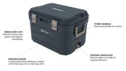 Outwell Fulmar 30L Coolbox Cooler -Best Camping Equipment outwell fulmar 30l coolbox cooler 5 36946 1 p