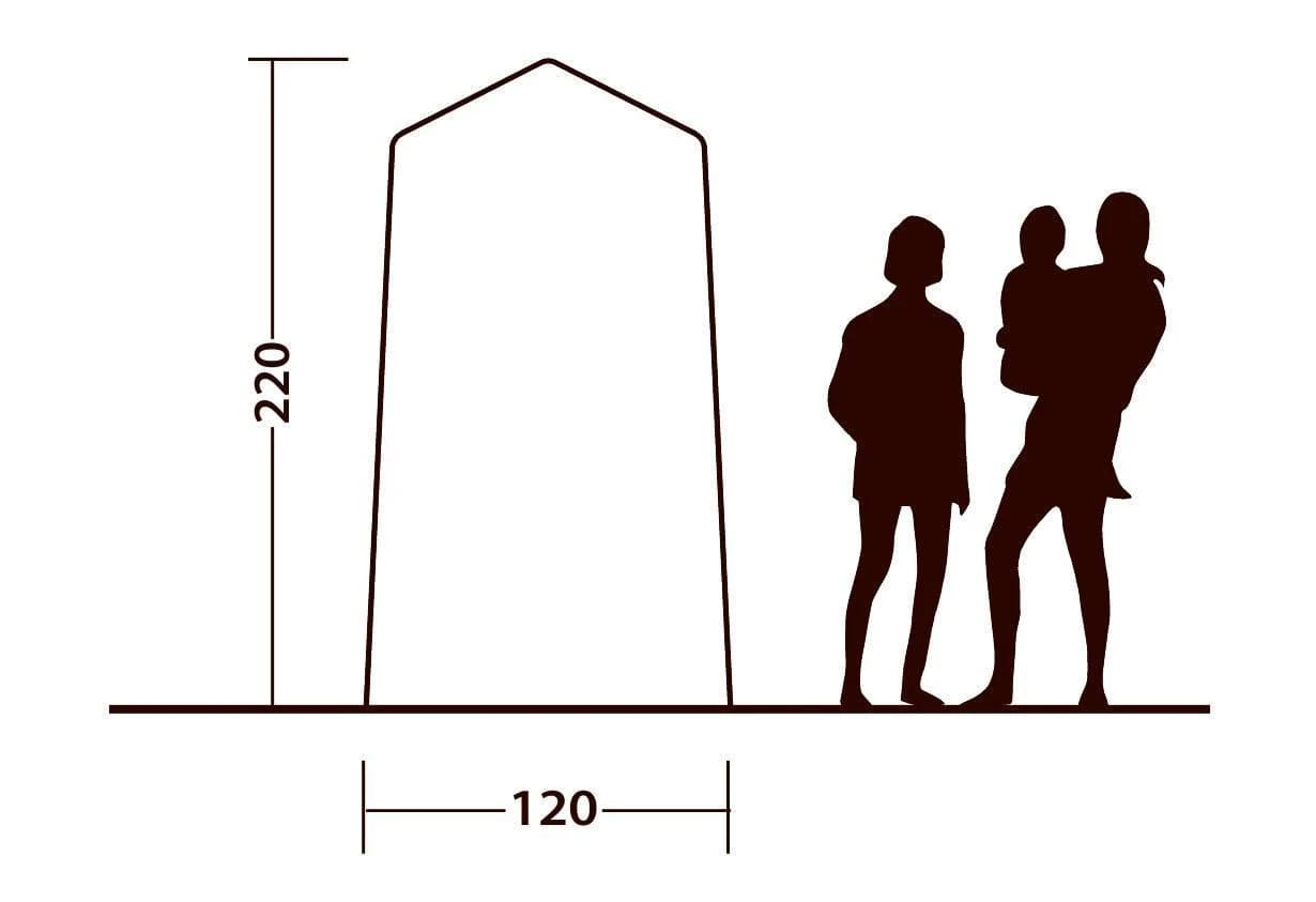 Outwell Seahaven Comfort Station Single Toilet / Shower Tent 9 Outwell Seahaven Comfort Station Single Toilet / Shower Tent - Image 9