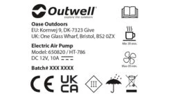 Outwell Squall Tent Pump 12v -Best Camping Equipment outwell squall tent pump 12v 3 33442 p