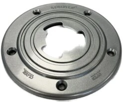 Sequoia Mk III 7" Powder Coat Silver Floor Base