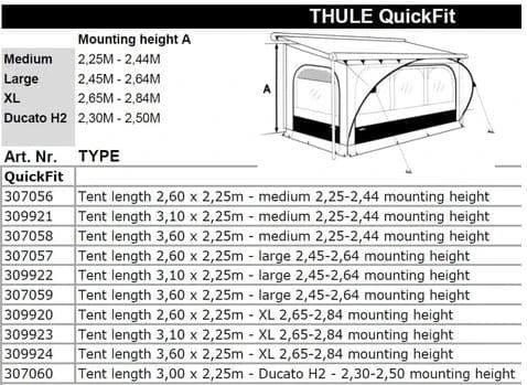 Thule Quickfit Awning Privacy Room Tent 9 Thule Quickfit Awning Privacy Room Tent - Image 9