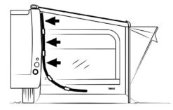 Thule Side Tensioning Kit For QuickFit & EasyLink Awning Tent -Best Camping Equipment thule side tensioning kit for quickfit easylink awning tent 3 40324 p